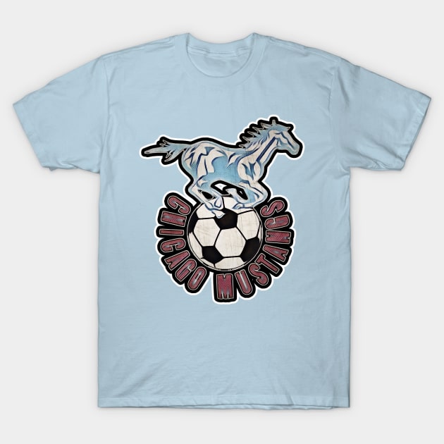 Chicago Mustangs Soccer T-Shirt by Kitta’s Shop